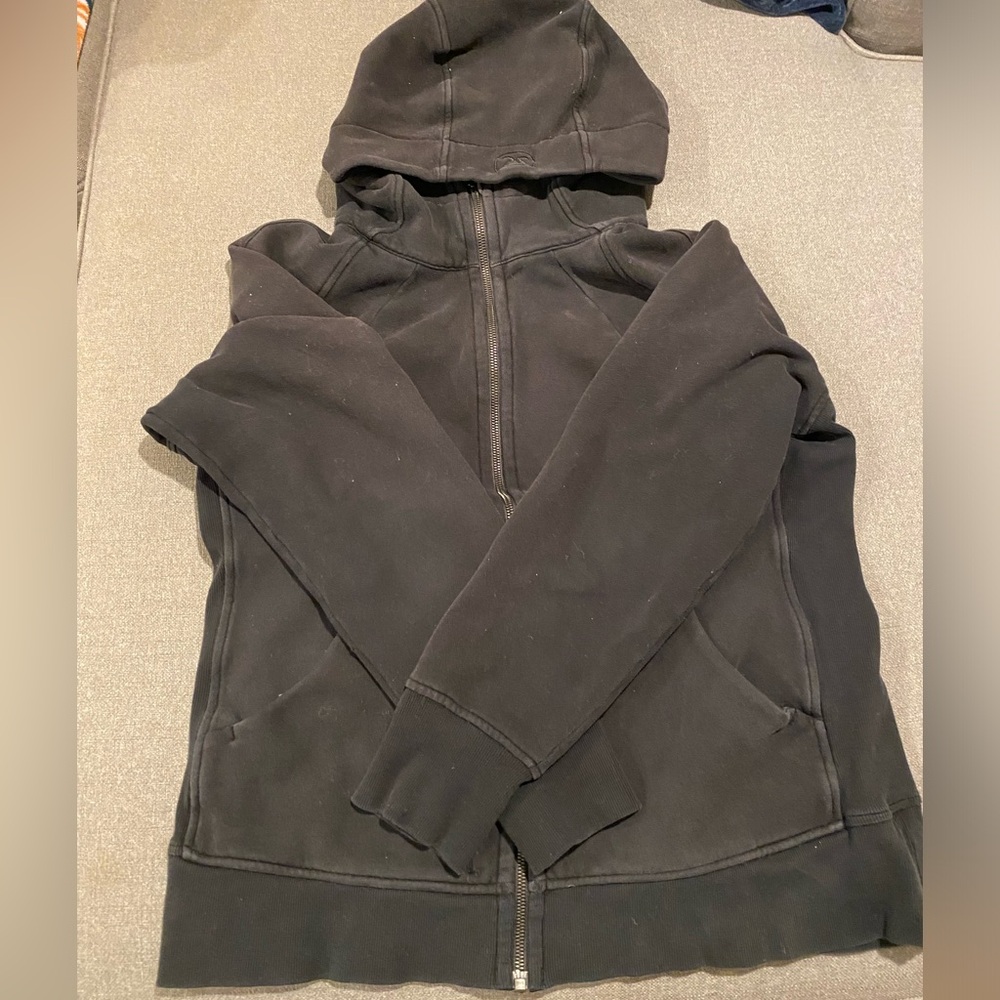 Lululemon scuba black womens hoodie size 16